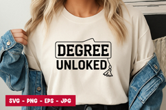 Degree Unlocked SVG PNG Product Image 1