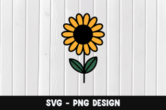 Sunflower svg, Sunflower png Product Image 1