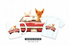 Cozy Cat Stack Pet Gift Sublimation for Mugs and Apparel Product Image 1