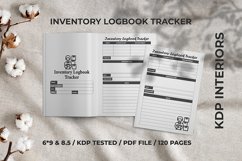 Inventory Logbook Tracker - KDP Interior Product Image 1