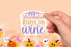Halloween sticker Svg Design,Halloween Quotes Spooky Hallowe Product Image 1