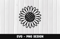 Flower svg, Flower silhouette png Product Image 1