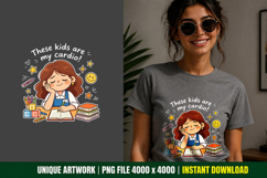 Professor Cartoon PNG Sublimation Teacher Gift Product Image 1