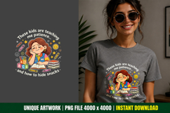 Classroom Humor PNG Sublimation Educator Print Product Image 1