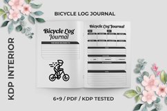 Bicycle Log Journal - KDP Interior Product Image 1