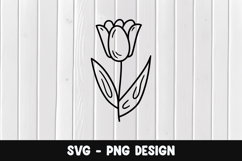 Flower svg, Flower silhouette png Product Image 1
