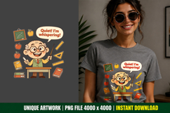 Senior Professor PNG Sublimation Academic Art Product Image 1
