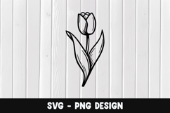 Flower svg, Flower silhouette png Product Image 1