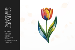 Tulip Flower Clipart PNG Product Image 1
