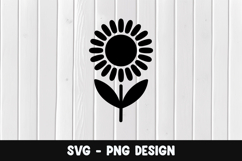 Flower svg, Flower silhouette png Product Image 1