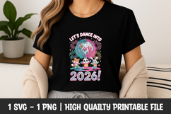 Let’s Dance Into 2026 SVG Product Image 1
