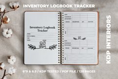 Inventory Logbook Tracker - KDP Interior Product Image 1