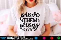 Inspirational quotes svg Design, motivational svg Design Product Image 1