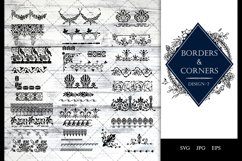 Vintage Baroque - 7 Ornamental border Vector Product Image 1