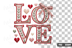 Love Classic Decorative Typography Clipart PNG Product Image 1