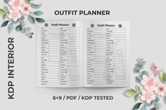 Outfit Planner KDP Interior Product Image 1