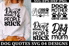 Dog Svg Design Dog Quotes Png Funny Dog Lover Quotes Product Image 1