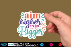 Inspirational Sticker Bundle Design, motivational quotes Product Image 9