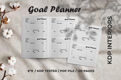 Goal Planner - KDP Interior Product Image 1