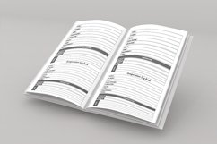 Temperature Log Book - KDP Interior Product Image 2