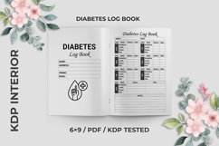 Diabetes Log Book - KDP Interior Product Image 1