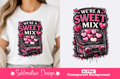 Sweet Mix Candy Valentine Clipart PNG Product Image 1