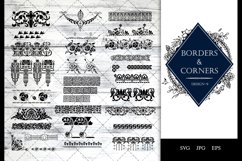 Vintage Baroque - 9 Ornamental border Vector Product Image 1