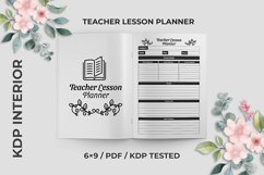 Teacher Lesson Planner - KDP Interior Product Image 1