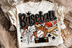 Retro Baseball PNG, Baseball Mama PNG, Baseball Game Day PNG Product Image 2