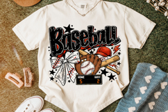 Retro Baseball PNG, Baseball Mama PNG, Baseball Game Day PNG Product Image 5