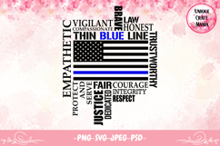 Thin Blue Line Design Product Image 1