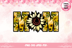 Sunflower Mom Design Product Image 1