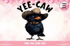 Yee-Caw Crow Design Product Image 1