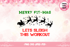 Merry Fit-Mas Workout Design Product Image 1