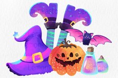 Halloween clipart | Halloween witch png sublimation Product Image 1