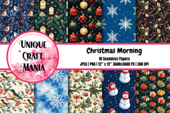 Christmas Morning Seamless Pattern Product Image 1