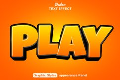play text effect with orange color Product Image 1