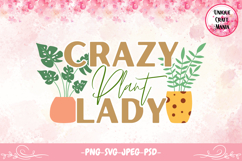 Crazy Plant Lady Design Product Image 1
