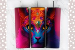Royal Magical Cat Tumbler Wrap PNG Product Image 1