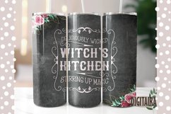 Witch's Kitchen Halloween Tumbler Design PNG Product Image 1