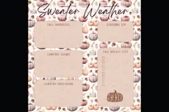 Fall Printable Planner | Halloween Printable Planner Product Image 4