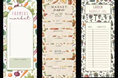 Farmers Market Printable, Printable Notepad, Meal Planner Product Image 2