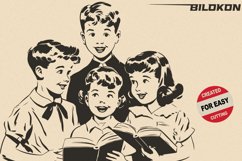 Vintage Vector Pack, Comics 60s style, SVG BUNDLE Product Image 6