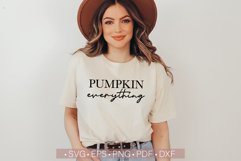 Pumpkin Everything Svg,Fall Sign Dxf File, Fall - Autumn Svg Product Image 1