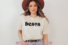 Besos Svg, Valentine&#039;s Day Svg, Funny Valentine Shirt Svg Product Image 1