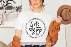 Girl's Trip 2022 Svg, Summer Vacation Svg, Vacay Mode Svg Product Image 1