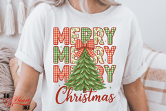 Preppy Merry Christmas PNG, Christmas Holiday Digital PNG Product Image 3