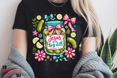 Jesus is a Big Dill PNG, Funny Christian Pickles &amp; Jesus PNG Product Image 3