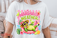Margarita Weather PNG, Summer Vacation PNG, Girls Trip PNG Product Image 3