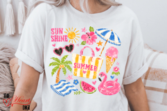 Beach Summer Time PNG, Beach Vibes PNG, Sunshine Summer PNG Product Image 2